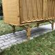 Vintage rattan cabinet
