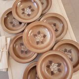niderviller stoneware soup plates