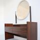 Coiffeuse scandinave palissandre