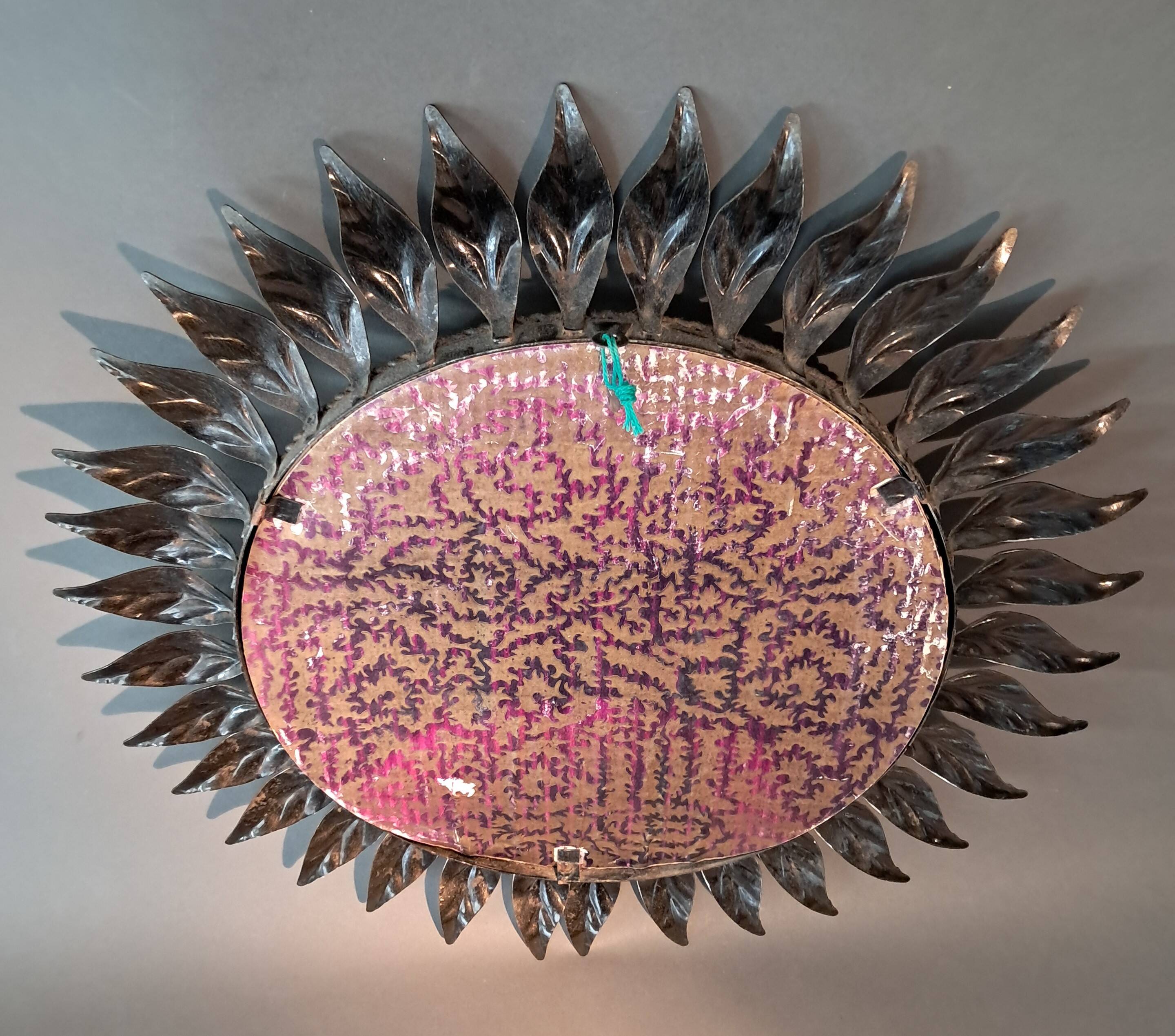 Golden sunflower mirror 1960.