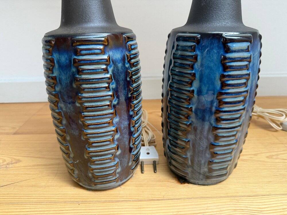 Table lamps attributed to Einar Johansen for Søholm, 1960s, set of 2