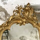 19th century golden mirror