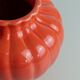 Vase en céramique orange