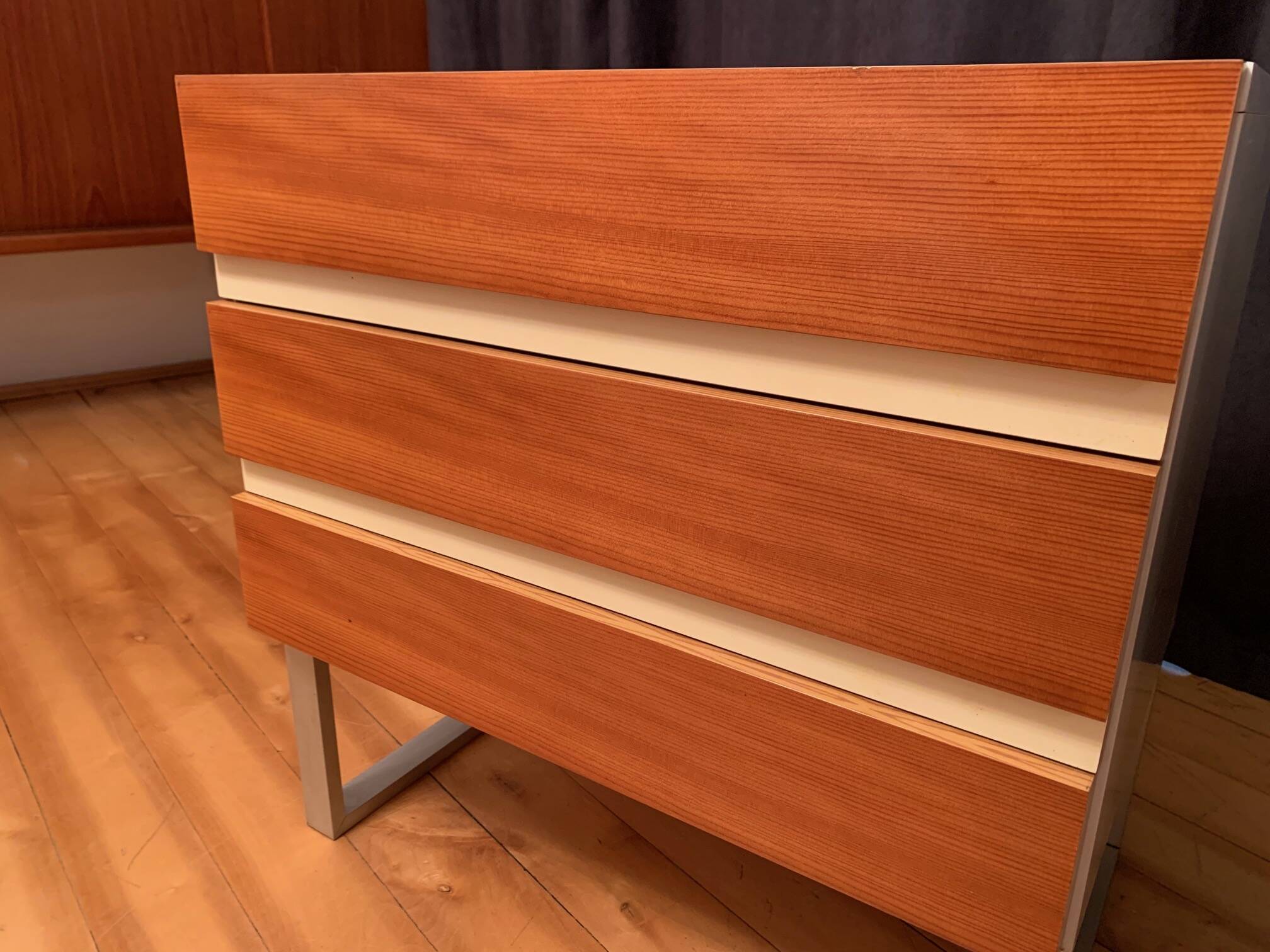 Set of two Interlübke chests of drawers, Germany, 1970s.