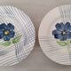 Soup plates soup pasta earthenware digoin sarreguemines vintage valentine model