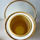 Inalta Luxe France golden aluminum bucket from the 70s