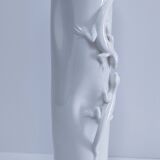 Vase rouleau lézards en porcelaine