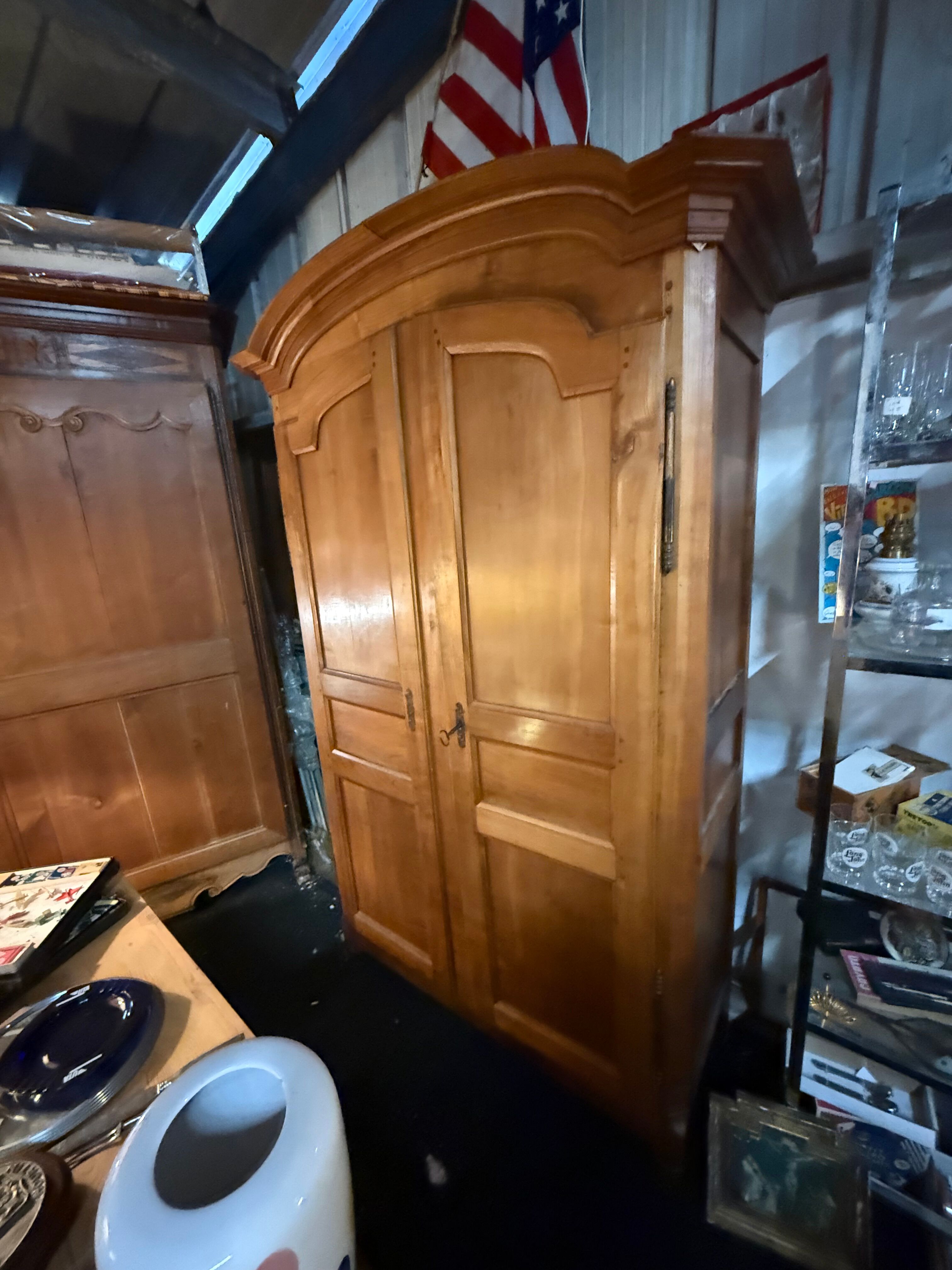 Louis XV wardrobe with a gendarme hat.