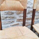 Straw chairs