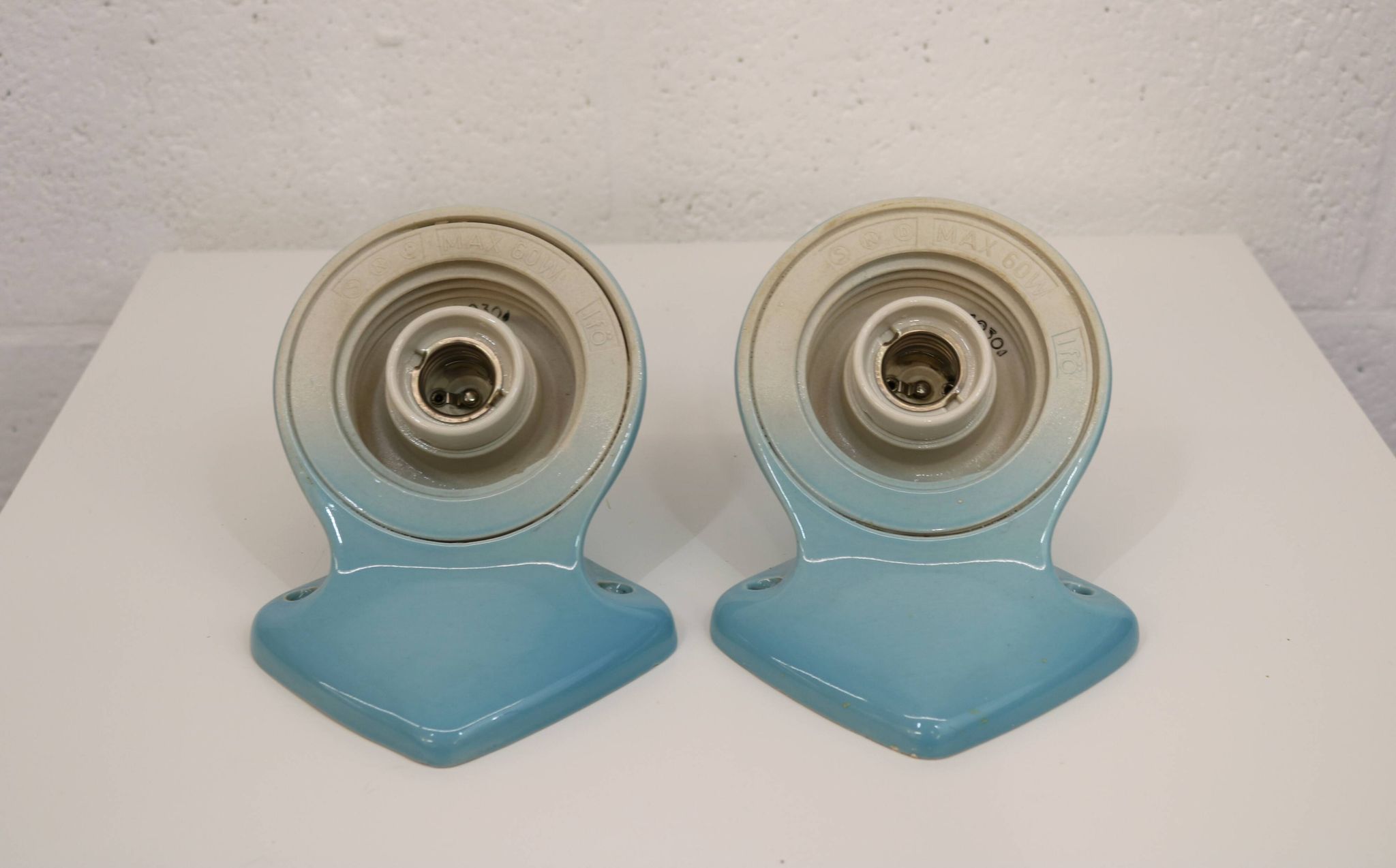 Pair of bathroom wall lamps *** Stig Carlsson *** model 6030 IFÖ