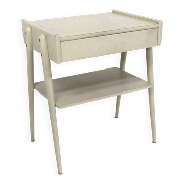 Scandinavian bedside table in teak, AB Carlströms & Co Möbelfabrik