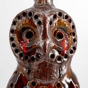 Important "Owl" lamp in ceramic – Walter Gerhards