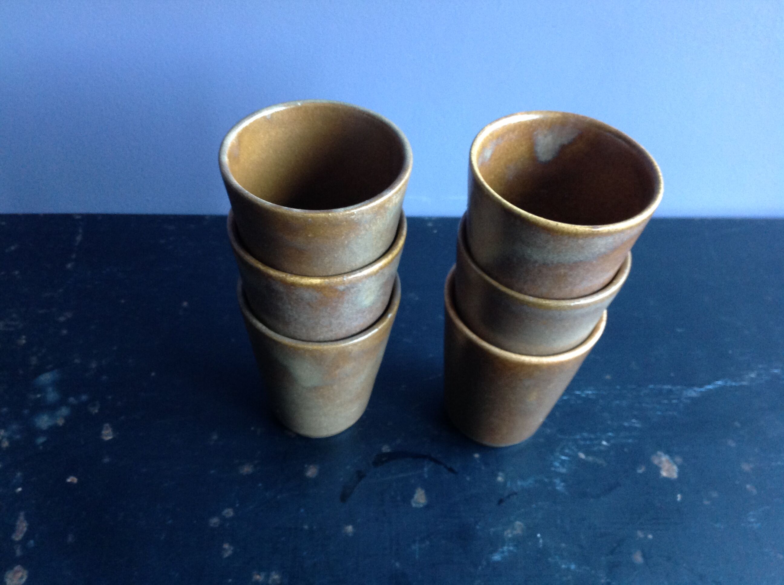 Sandstone cups