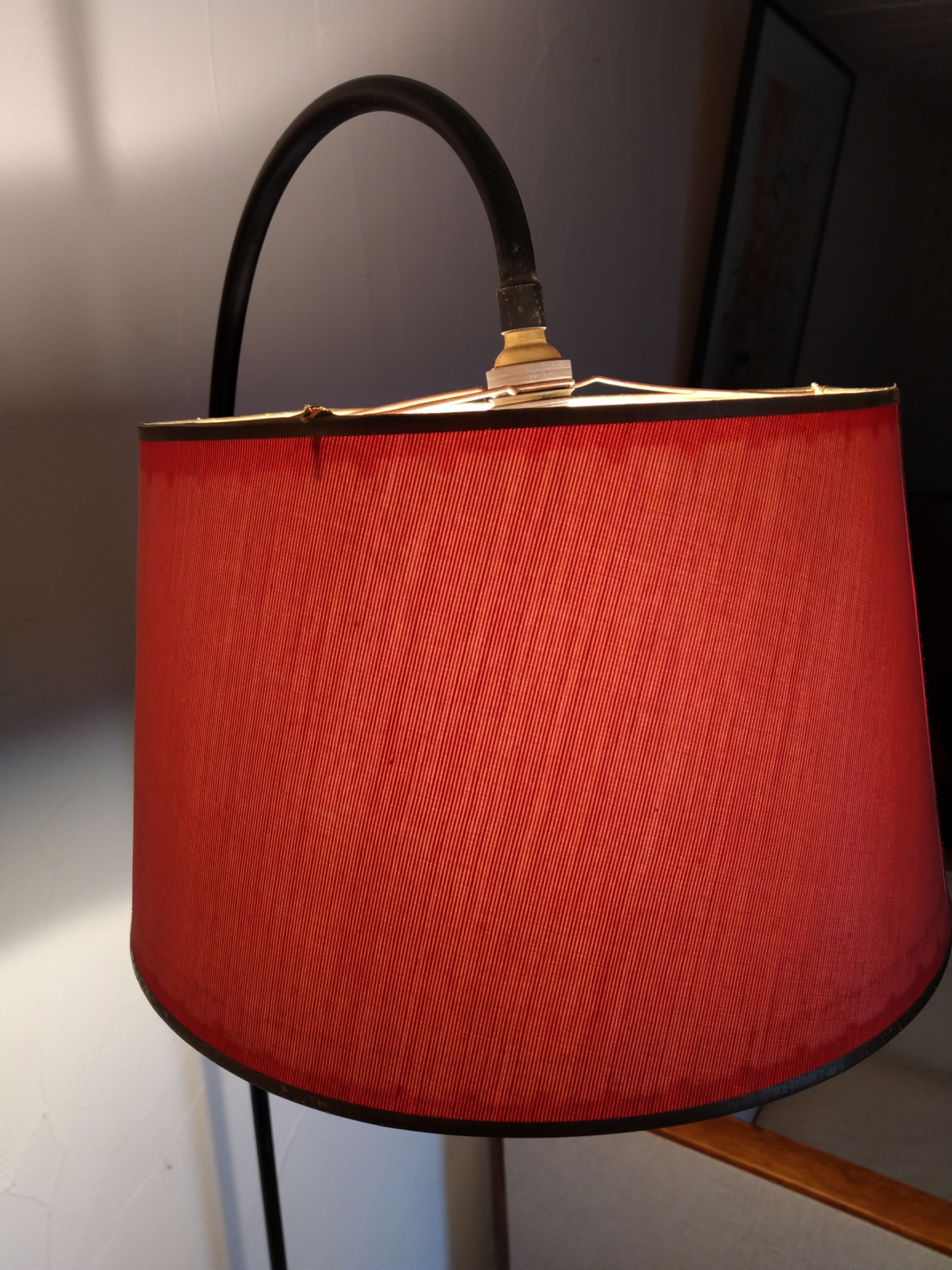 Vintage scoubidou lamppost