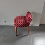 Velvet extra armchair