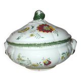 Small Sarreguemines soup tureen