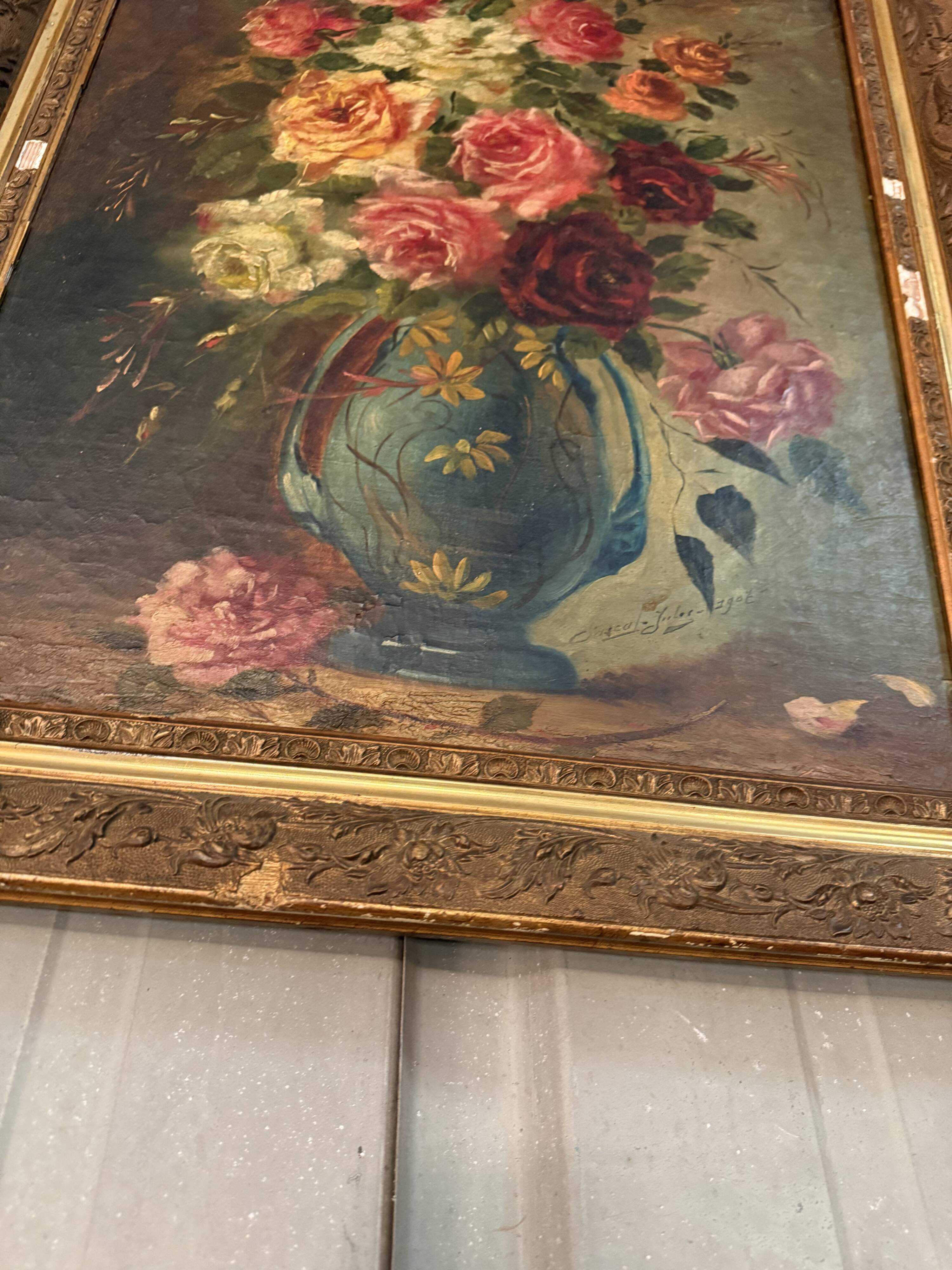 Still life oil on canvas