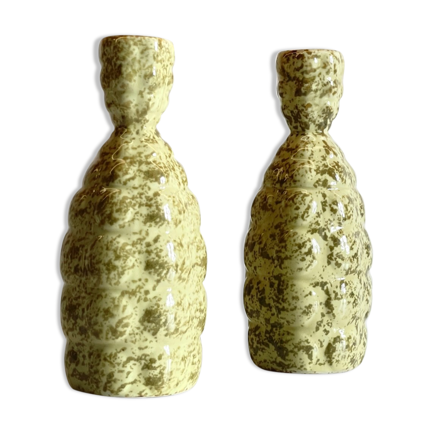 Pair of ceramic vases design broste - denmark