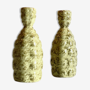 Paire de vases en céramique design broste - danemark