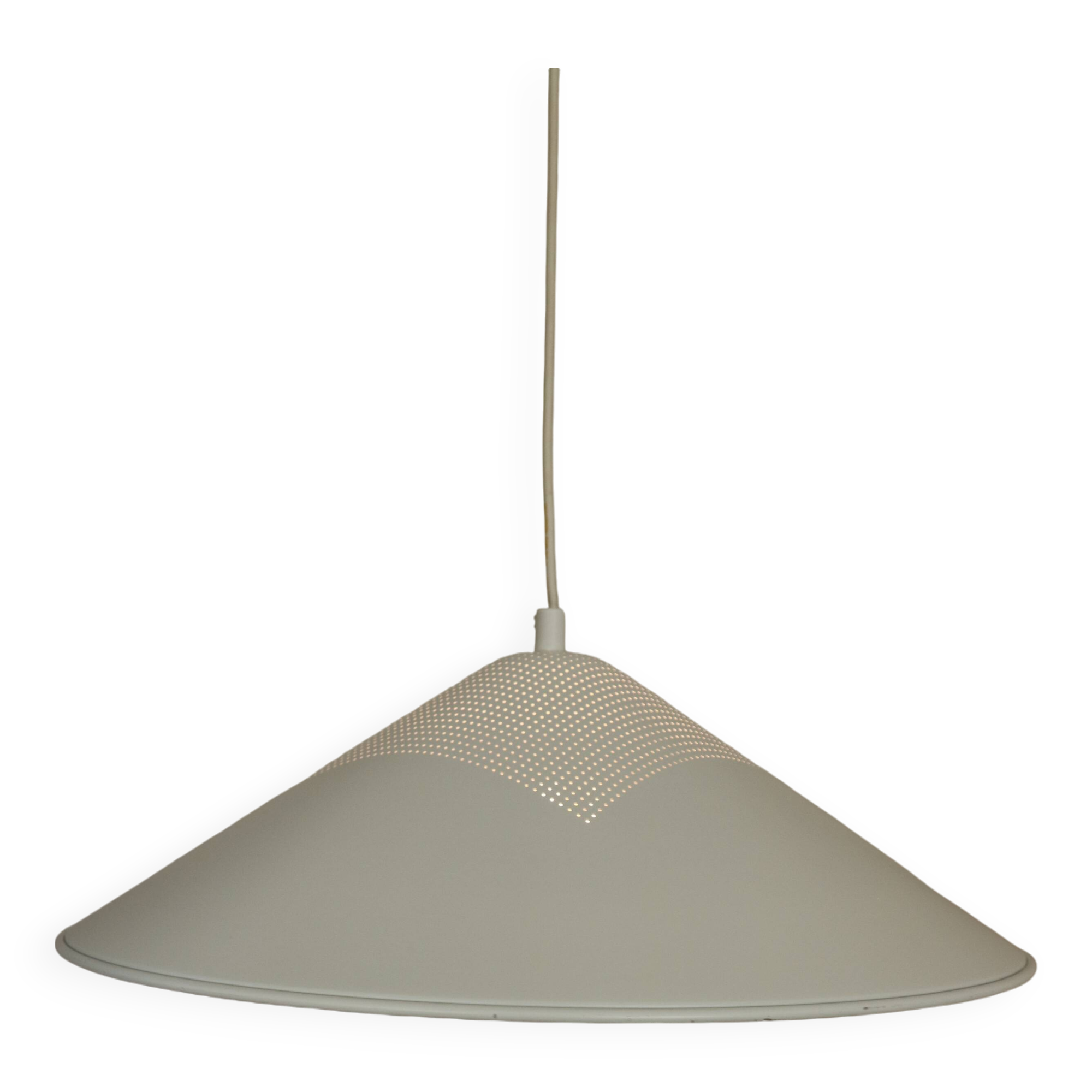 Lampe suspension scandinave Lux Light, métal blanc