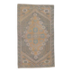 1970s Turkish Hand-Knotted Wool Runner Rug 92x175