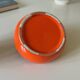 Vintage orange ashtray