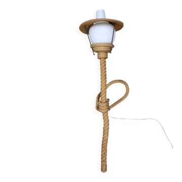 Vintage 50/60 "torch" cord wall light