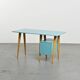 Ensemble bureau et chaise par André Sornay, Sornay Meubles Lyon 1955