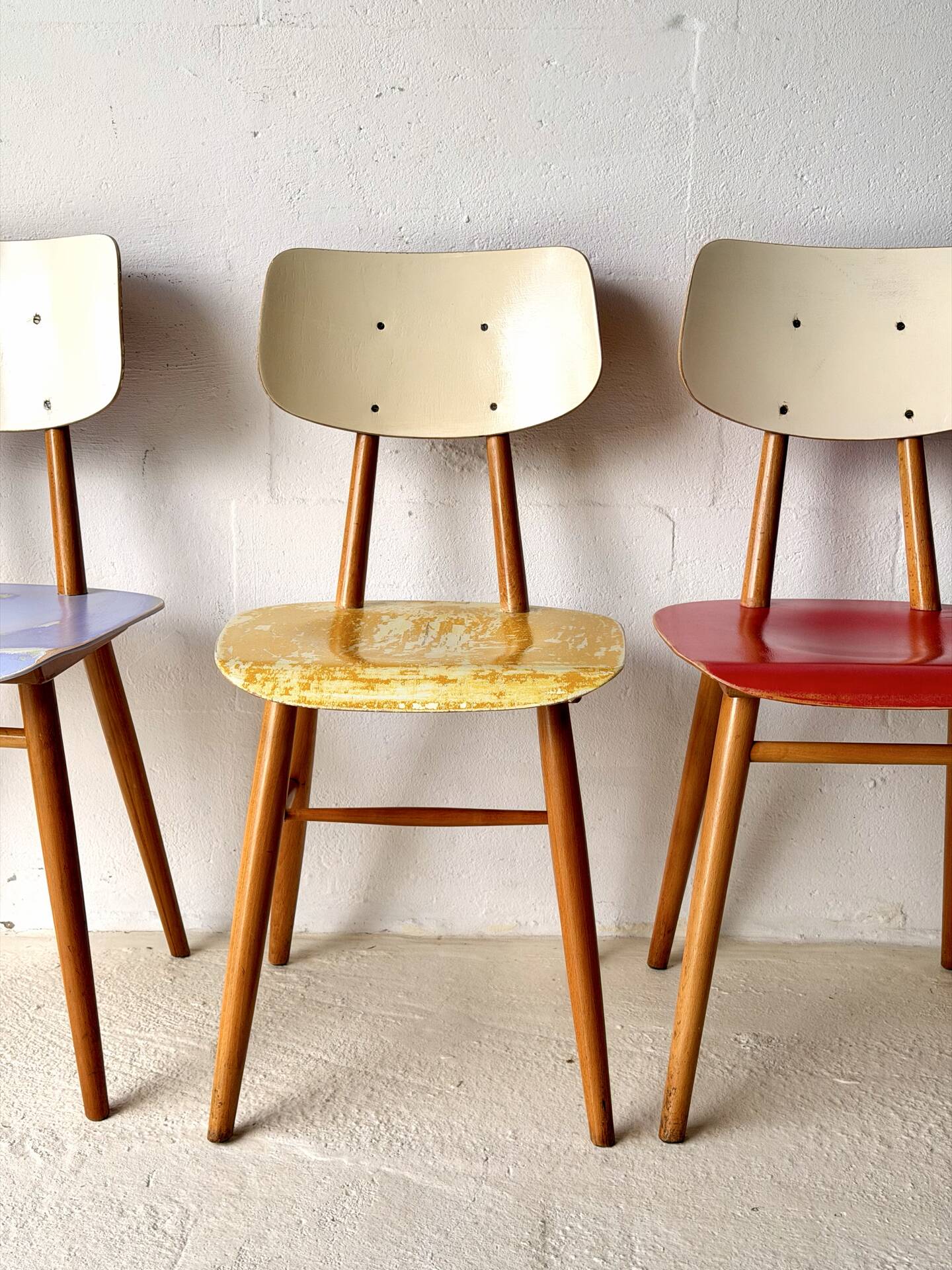 Chaises Bistro TON, années 1960