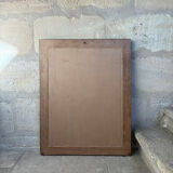 Large gilded antique mirror