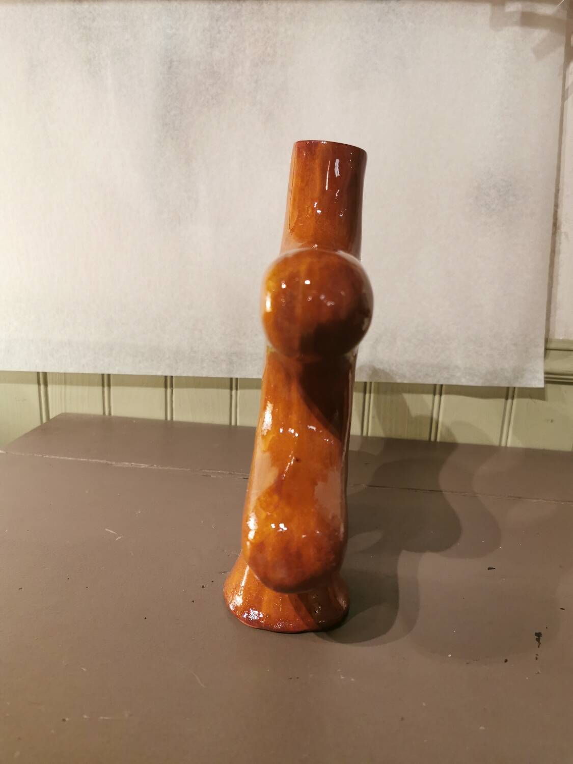 Moroccan ethnic ceramic vase