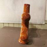 Moroccan ethnic ceramic vase