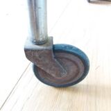 Folding trolley on wheels