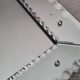 Vintage Venetian style mirror, to stand, 124 x 63 cm