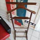 Valet de chambre en bois massif, 1950