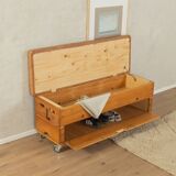Vaulting Box as Bench  and Shoe Cabinet
