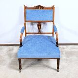 Small Rosewood Armchair, Restoration Period – Early 19th Century