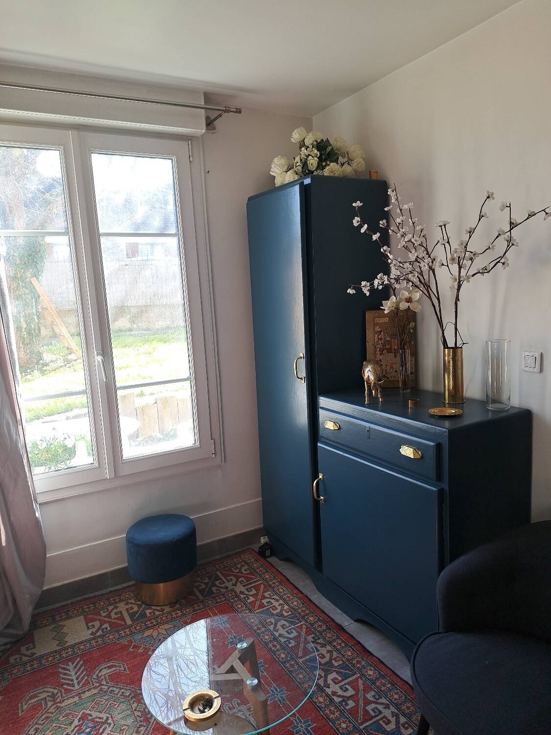 Armoire asymétrique vintage