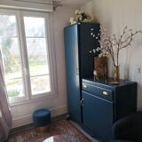 Vintage asymmetrical wardrobe