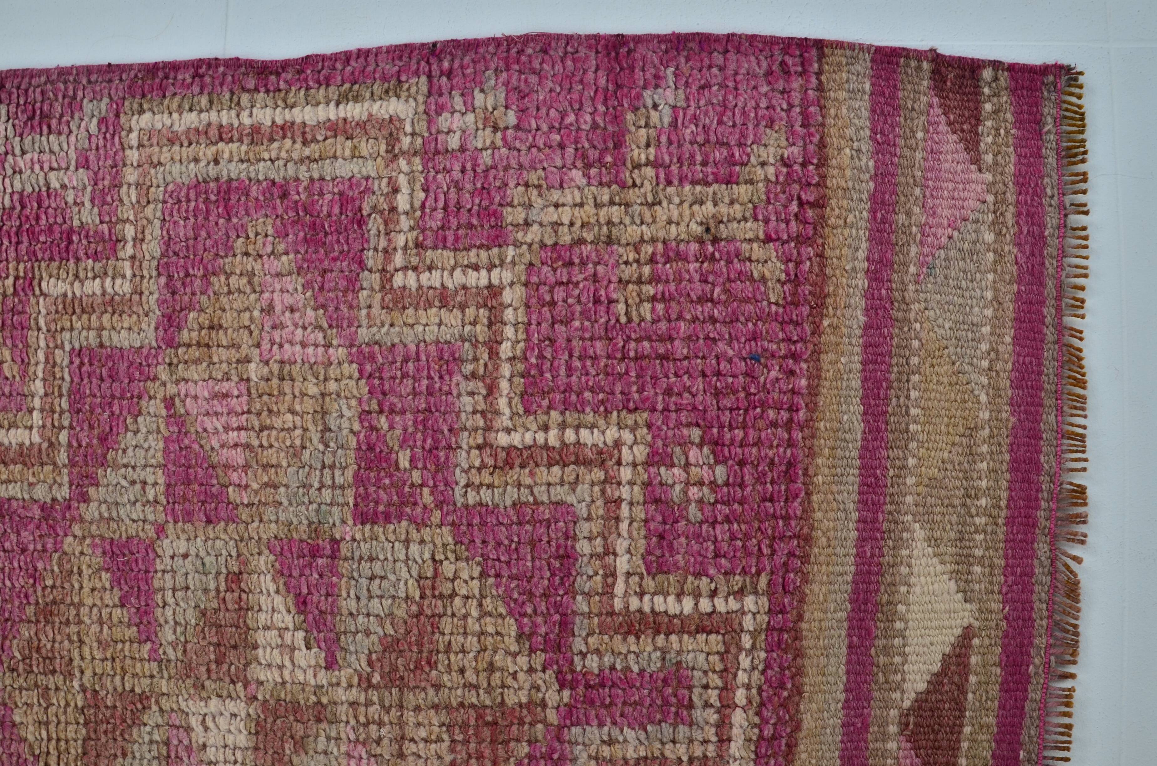 Geometric Vintage Anatolian Runner Rug sku 2174