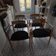 Chaises vintage Effezeta 80'S