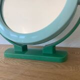 Vintage two-tone swivel mirror