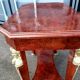 Table gueridon old decoration bronze empire