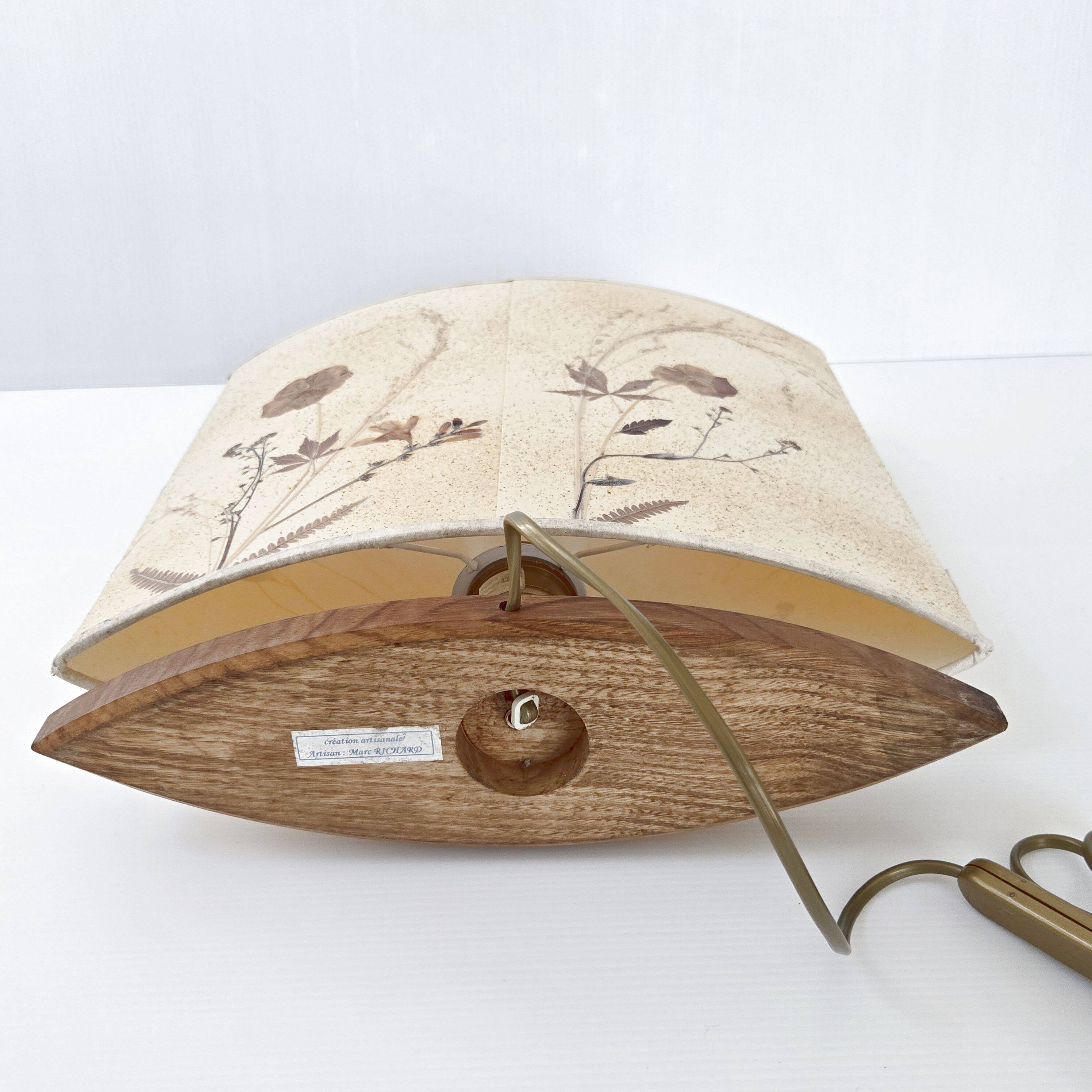 Vintage herbarium lamp 1970