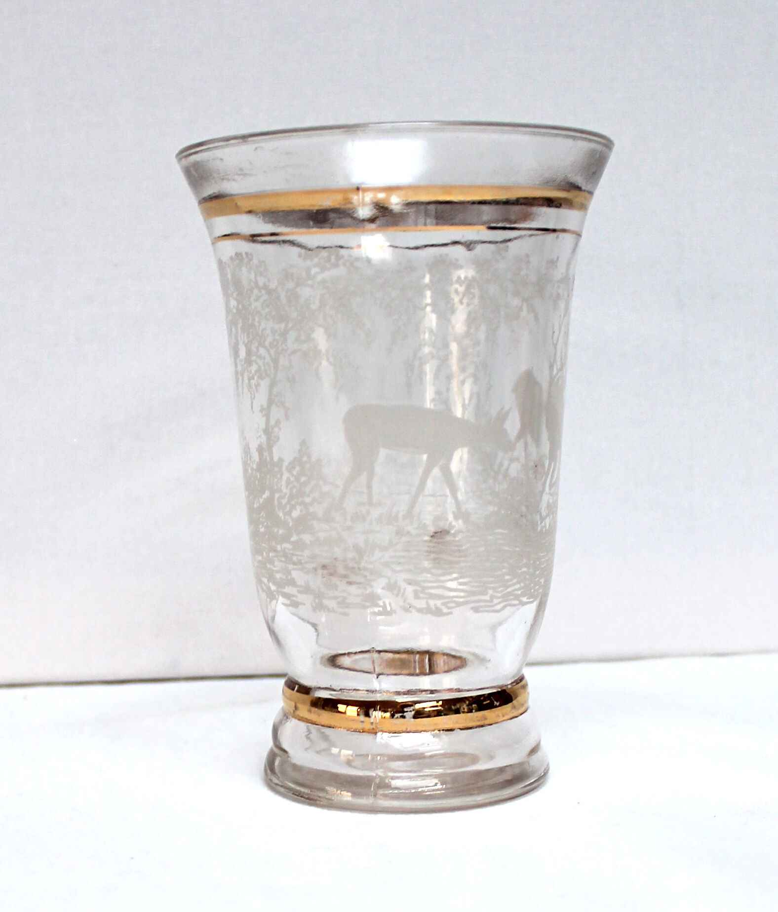 Glass vase 50s