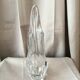 Vase en cristal de vannes de forme elancee