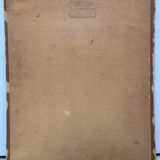 Vintage painting church steeple
