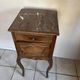 Classic marble bedside table