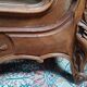 Rococo library in walnut