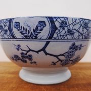 Old collection bowl Creil and Montereau model Japan